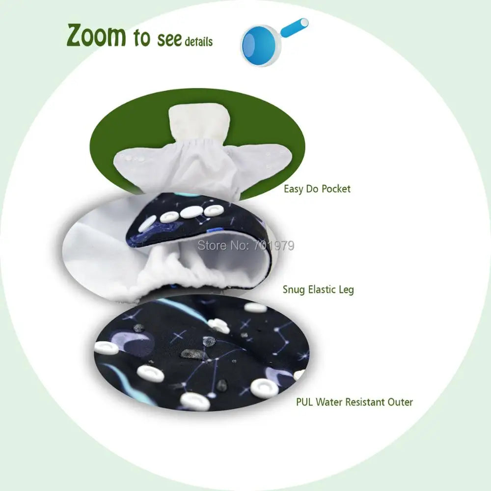 Pañal ECO-Friendly para bebés de 3 a 15kg