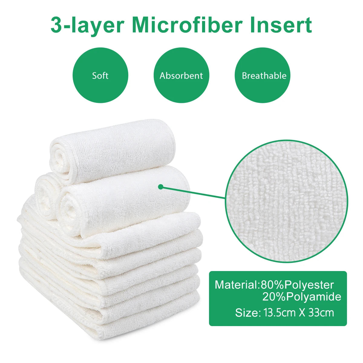 Pañal ECO-Friendly para bebés de 3 a 15kg